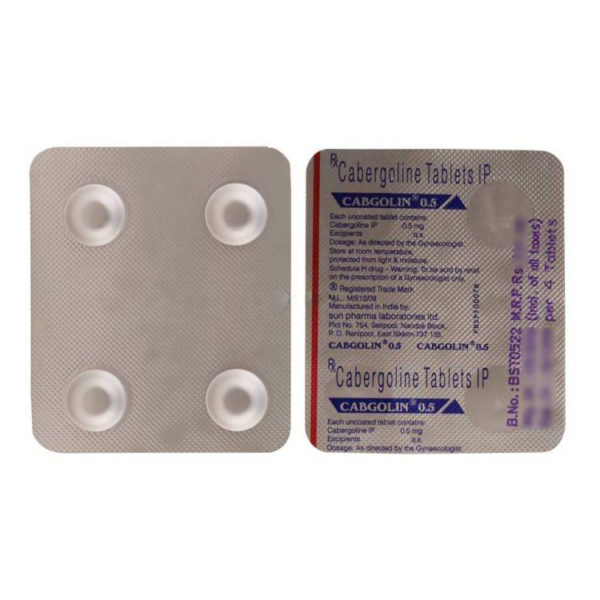 Cabergoline 0.50 mg