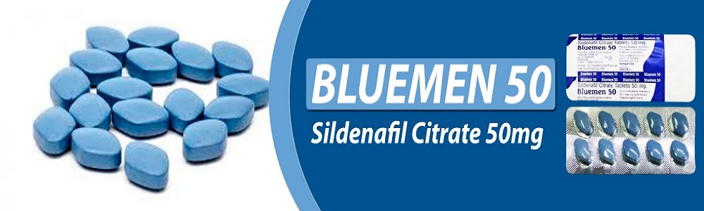 Bluemen 50(Sildenafil citrate 50 mg )